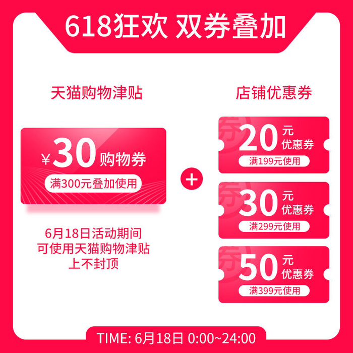 淘宝天猫京东年货节优惠券主图边框主图优惠券电商素材psd模版下载