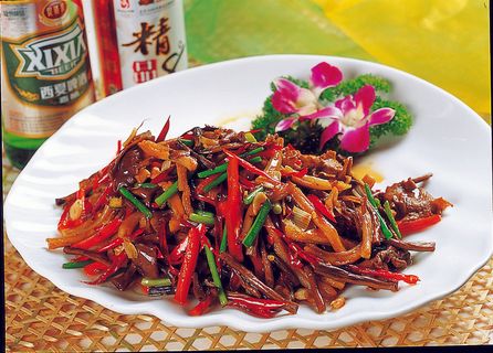 96C003茶树茹炒牛肚丝