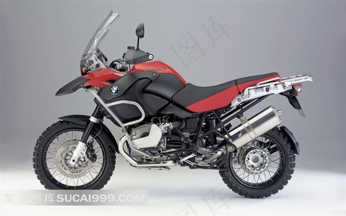 宝马摩托车高清侧面图