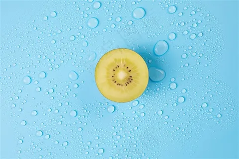 小清新清新水果猕猴桃背景图片