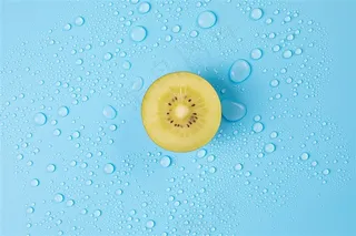 小清新清新水果猕猴桃背景图片