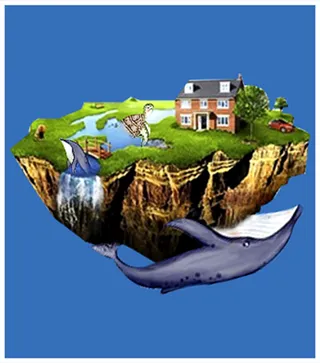 人与自然和谐创意