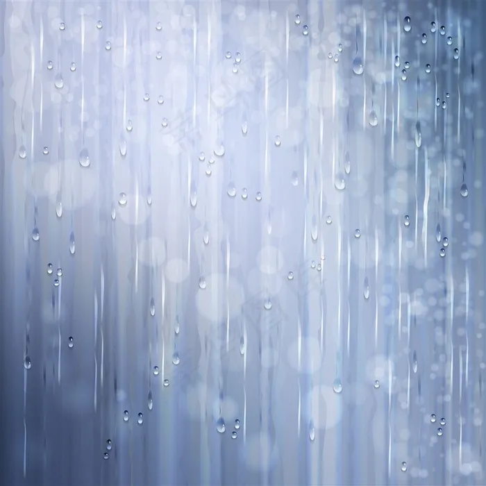 唯美雨水光斑素材背景高清图片