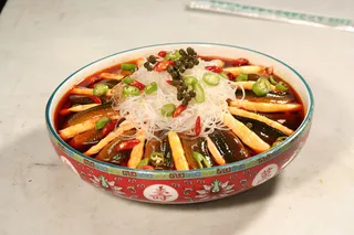 35千秋口粉鳝 乡村小镇