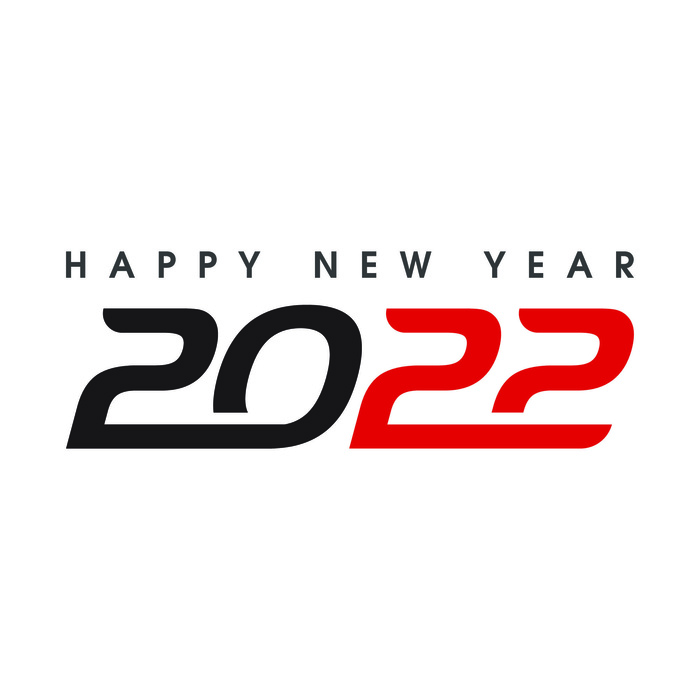 设计 2022 数字 新年 素材