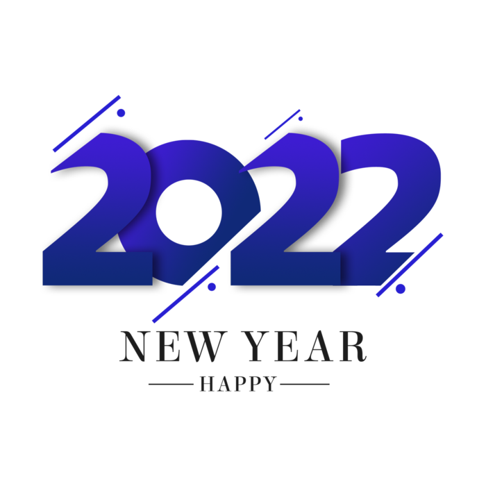 2022新年艺术创意字体虎年3D立体标题数字文字png免抠字素材