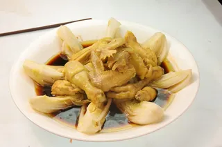 豉油一品鸡（娃娃菜、三黄鸡）咸鲜