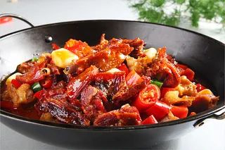 CXC00332常德板鸭烧牛蛙