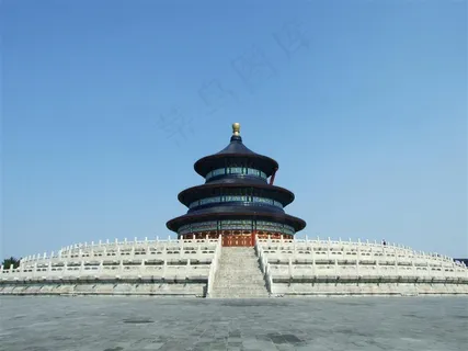 宏伟的北京天坛风光高清图片 宏伟的北京天坛风光高清图片