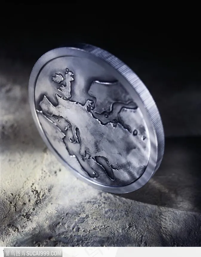 硬币上的地图