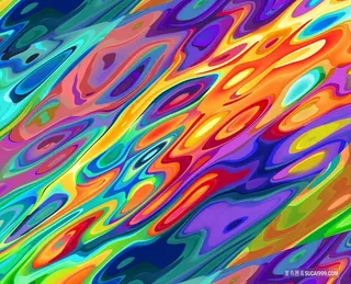 鲜艳多彩炫彩抽象渐变背景