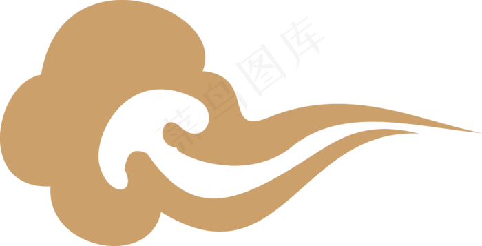 中式传统祥云中国风古典水纹吉祥图案免抠