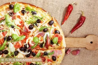 美味的萨饼图片