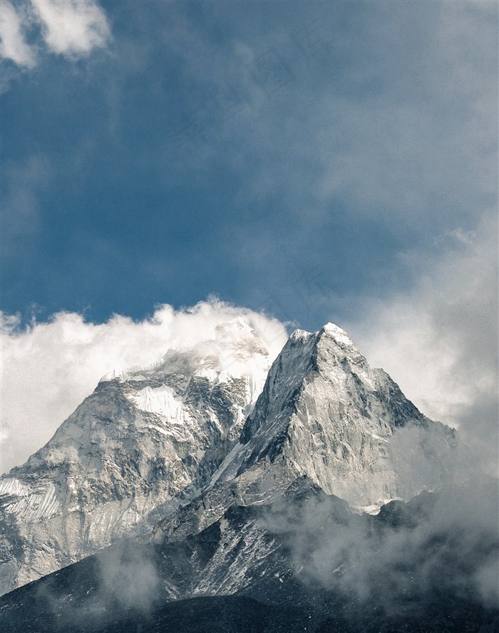 山水雪山美景高清大图