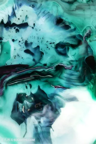 水墨水彩时尚艺术画