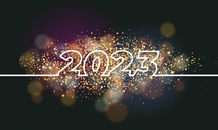 2023年兔年快乐光爆数字背景eps,ai矢量模版下载