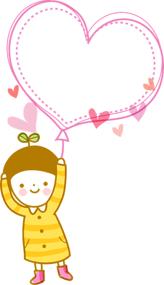 爱心 人物 卡通