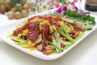 金沙焗脆皮肠22