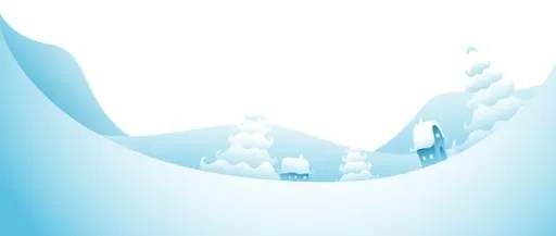 冬天 PNG免抠(600x255)