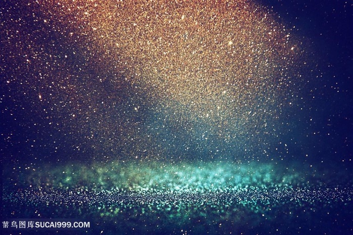 绿色光效光彩光斑背景高清图片