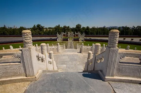 天坛圜丘坛故宫摄影北京风景