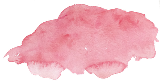 唯美淡雅水彩墨迹 免抠