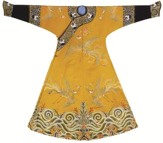 古代明朝皇帝服饰样式仙鹤图案图片