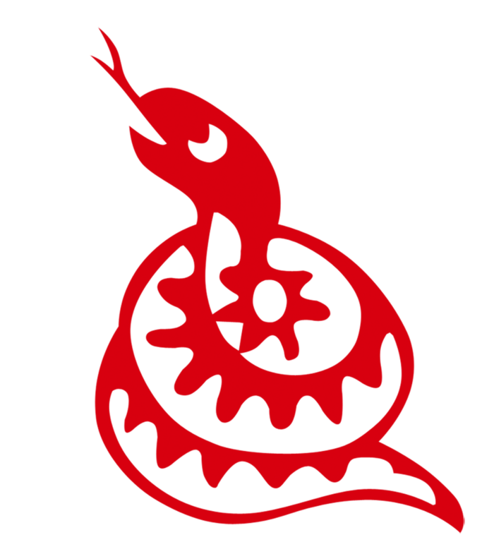 中国古风元素蛇