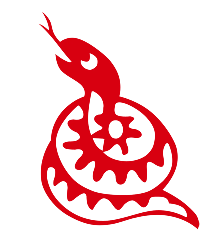 中国古风元素蛇