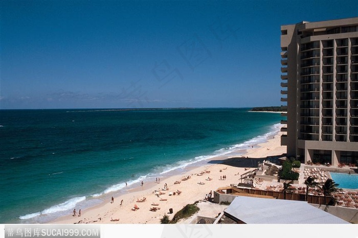 加勒比 休闲度假 海滨城市 沙滩