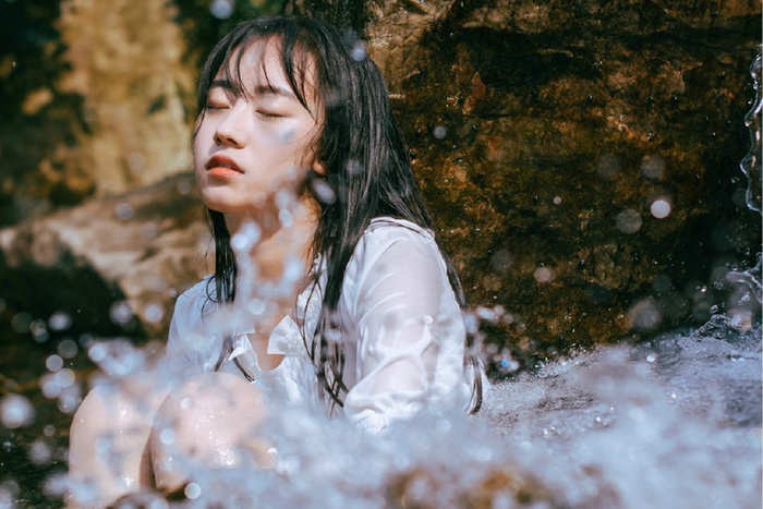 摄影图片人物美女模特照片