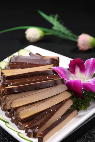 小葱拌鸡蛋干 (1)