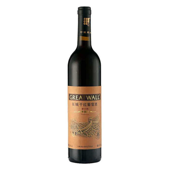 长城 (19)超市商品红酒白底图免抠实物摄影png格式图片透明底