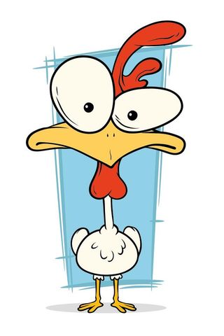 卡通矢量PNG高清鸡