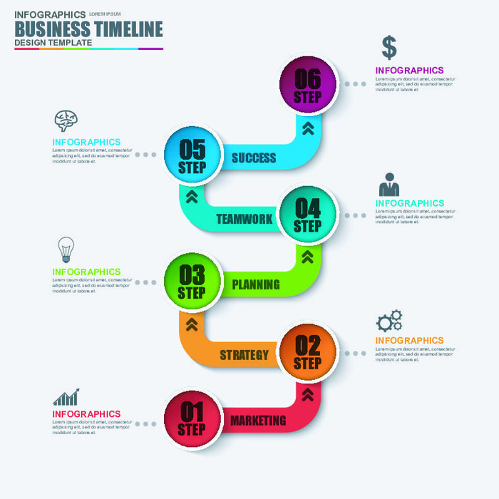 ppt素材3d数据图表模板可视化图形统计标签矢量图标模型ai源文件