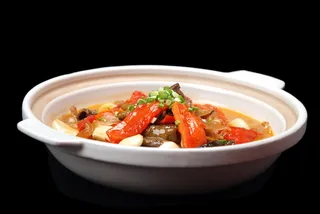 砂锅石锅美食煲类特色菜棒打鳝鱼