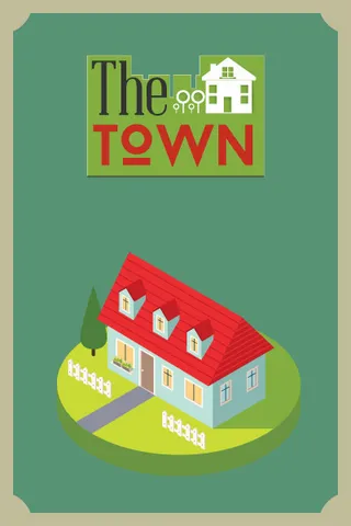 街道建筑矢量扁平插画