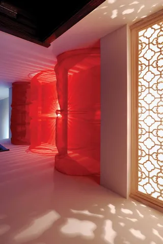 重彩工笔简约室内空间摄影