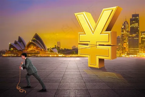 拉钱跑的商务男