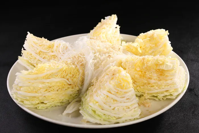 蒜茸蒸大白菜 (1)