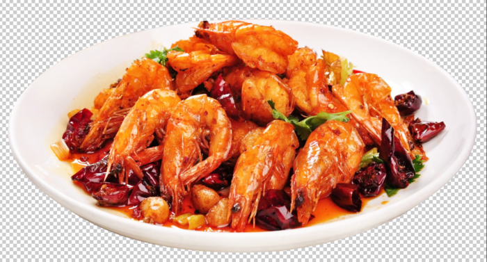 香辣虾免扣素材