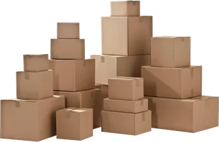 一堆箱子素材纸盒