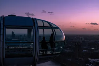 浪漫摩天轮摄影