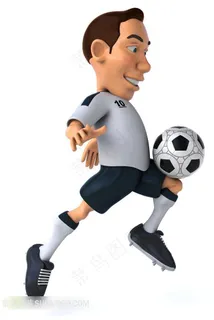 足球人物广告设计素材