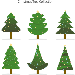 圣诞节平安夜圣诞树免扣素材圣诞元素