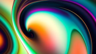 七彩镭射壁纸科技会议背景