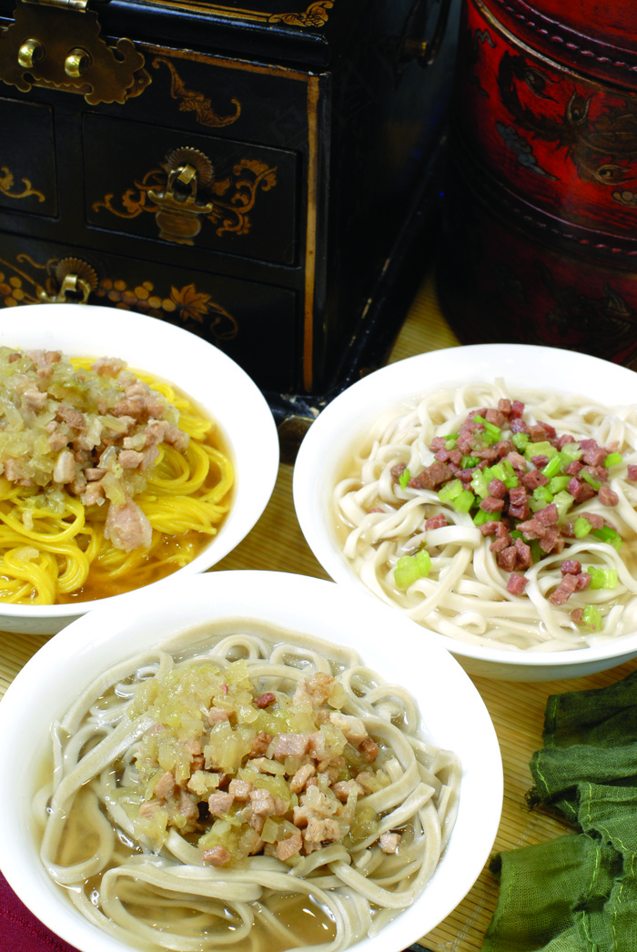 2206玉米、荞面、白面条