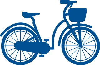 矢量免抠自行车