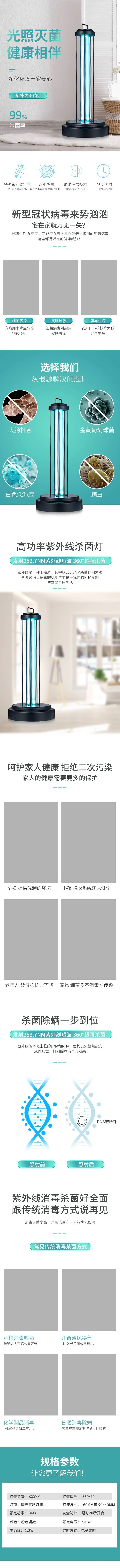 淘宝天猫美工电商店铺装修详情专题页面排版PSD设计模板psd模版下载