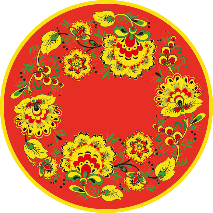 中式传统花朵纹样